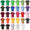 t shirt color chart - Vegeta Shop