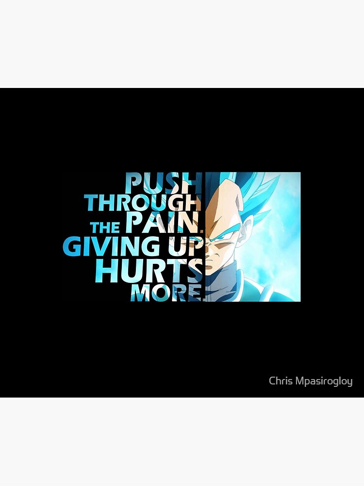 Vegeta Quote Tapestry - Image 2