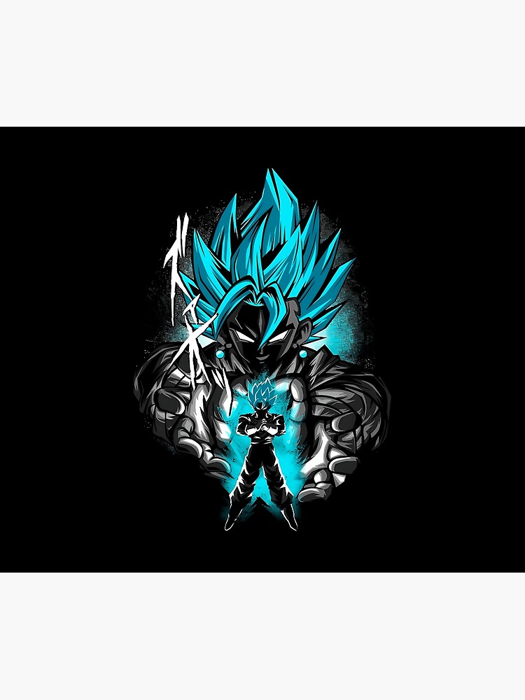 Blue Gokus Anime Tapestry - Image 2