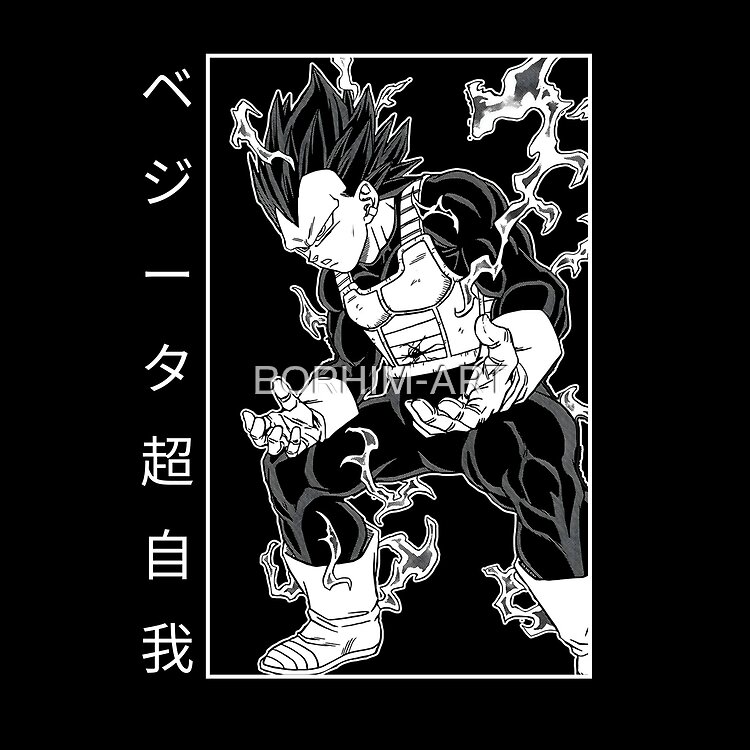 Vegeta Ultra Ego Tote Bag - Image 2