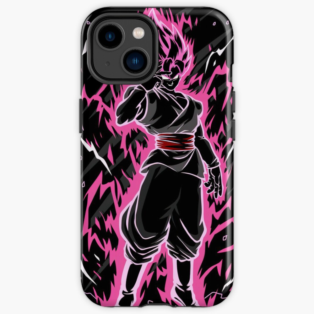 Black Rose Saiyan Iphone Case
