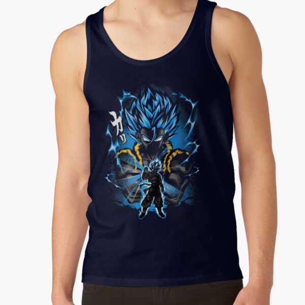 Gogeta Blue Portrait Tank Top - Image 6