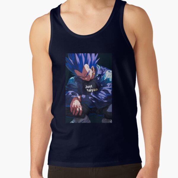 Just Saiyan Collection Vegeta Ultra Ego Concept Tank Top - Image 6
