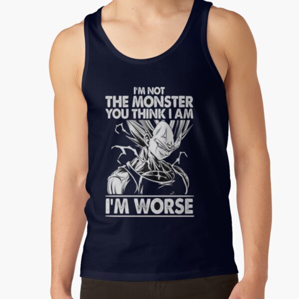 Vegeta S Quote Tank Top - Image 6