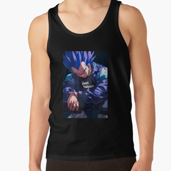 Just Saiyan Collection Vegeta Ultra Ego Concept Tank Top - Image 4