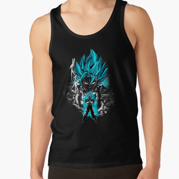 Blue Gokus Anime Tank Top