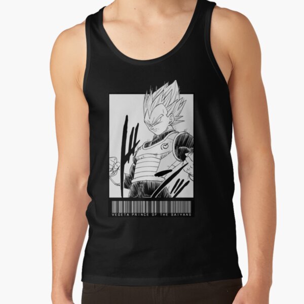 Vegeta Prince Of The Saiyans Code Tank Top - Image 2