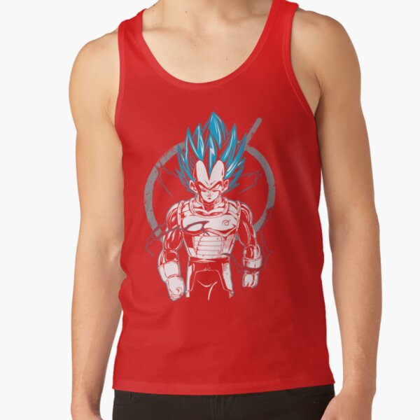 Super Saiyan Vegeta God T Shirt Tank Top - Image 5