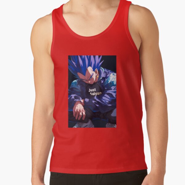 Just Saiyan Collection Vegeta Ultra Ego Concept Tank Top - Image 5