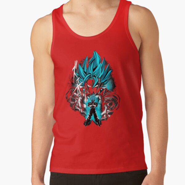 Blue Gokus Anime Tank Top - Image 5