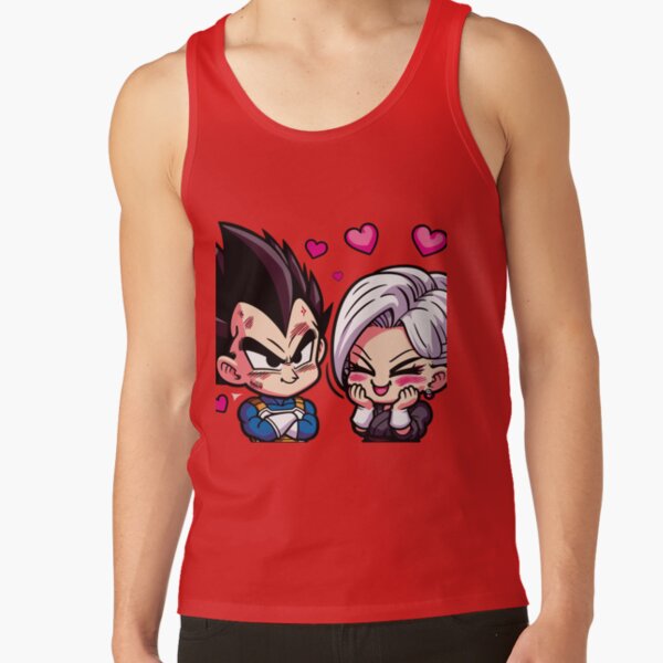 Battered But Beloved Vegeta S Happy Homecoming Tank Top - Image 5