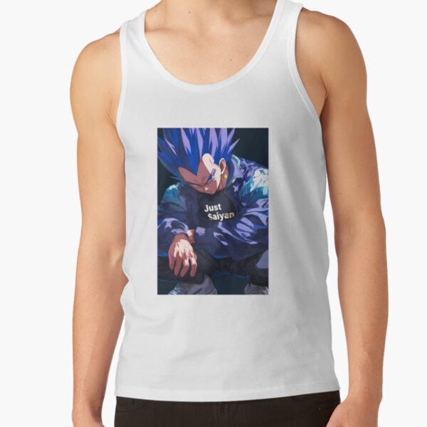 Just Saiyan Collection Vegeta Ultra Ego Concept Tank Top - Image 2