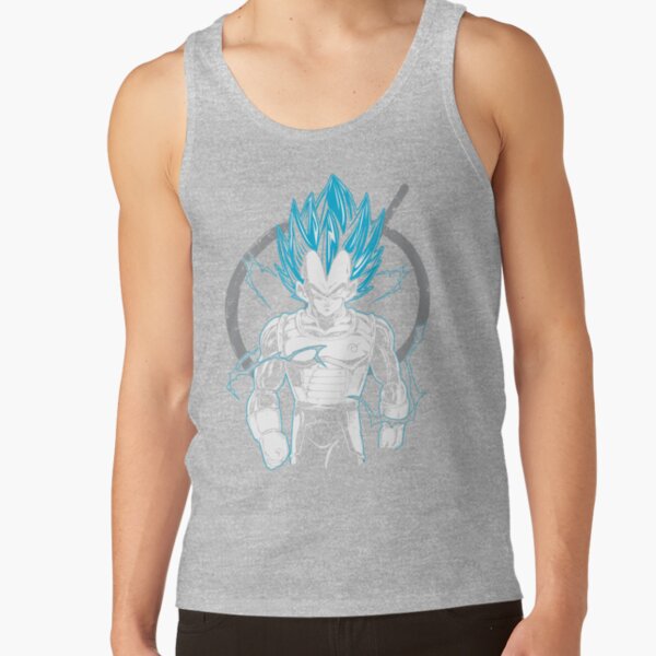Super Saiyan Vegeta God T Shirt Tank Top - Image 4