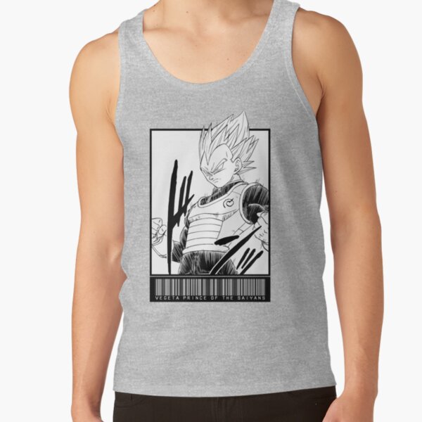 Vegeta Prince Of The Saiyans Code Tank Top - Image 4