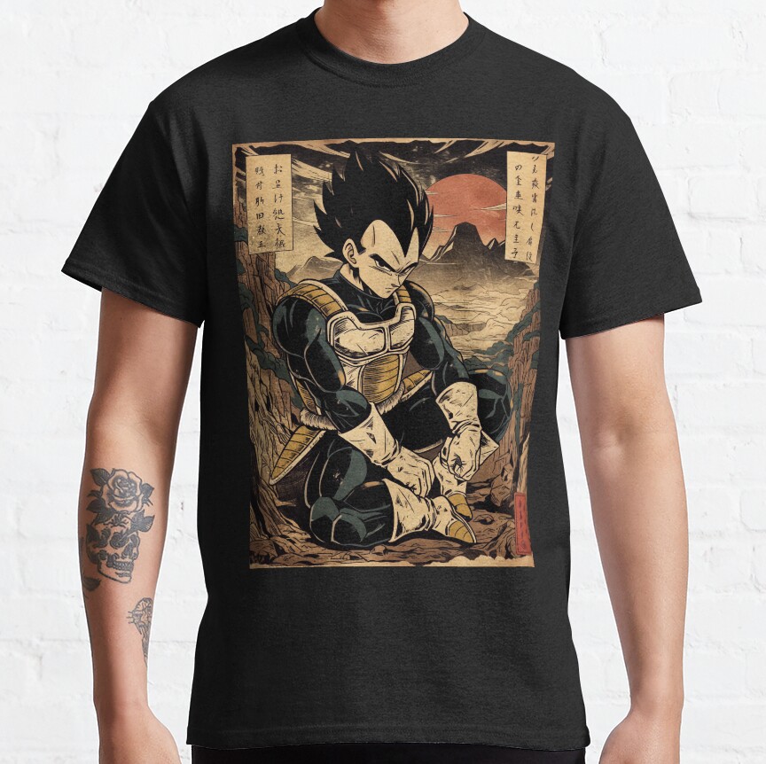 Traditional Saiyan Prince T-shirt - Image 2