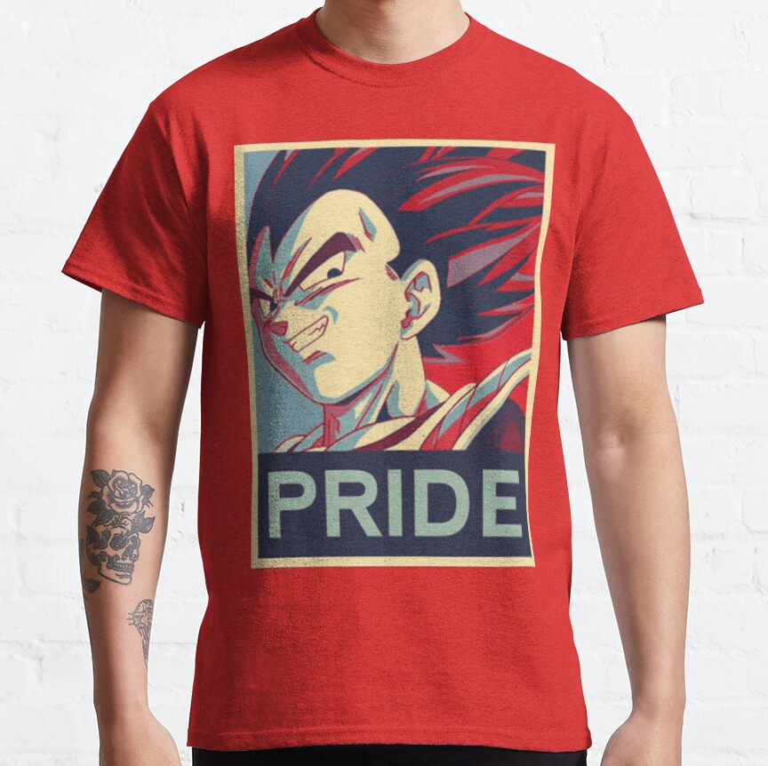 Vegeta Prid Gift Perfect T-shirt - Image 6