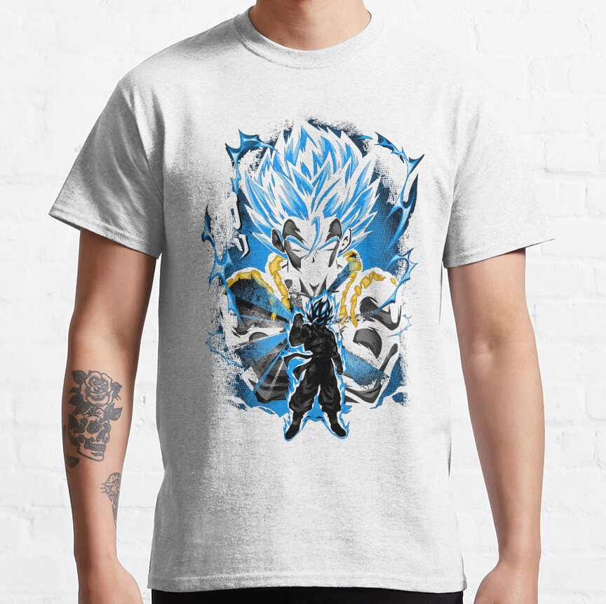 Gogeta Blue Portrait T-shirt - Image 2
