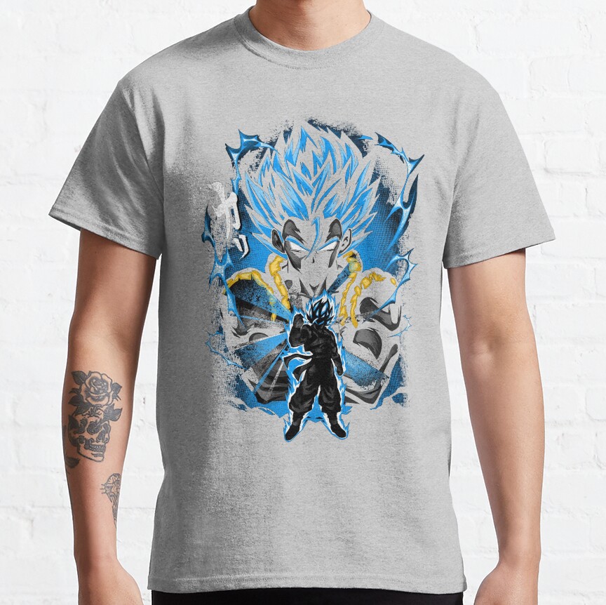 Gogeta Blue Portrait T-shirt - Image 4