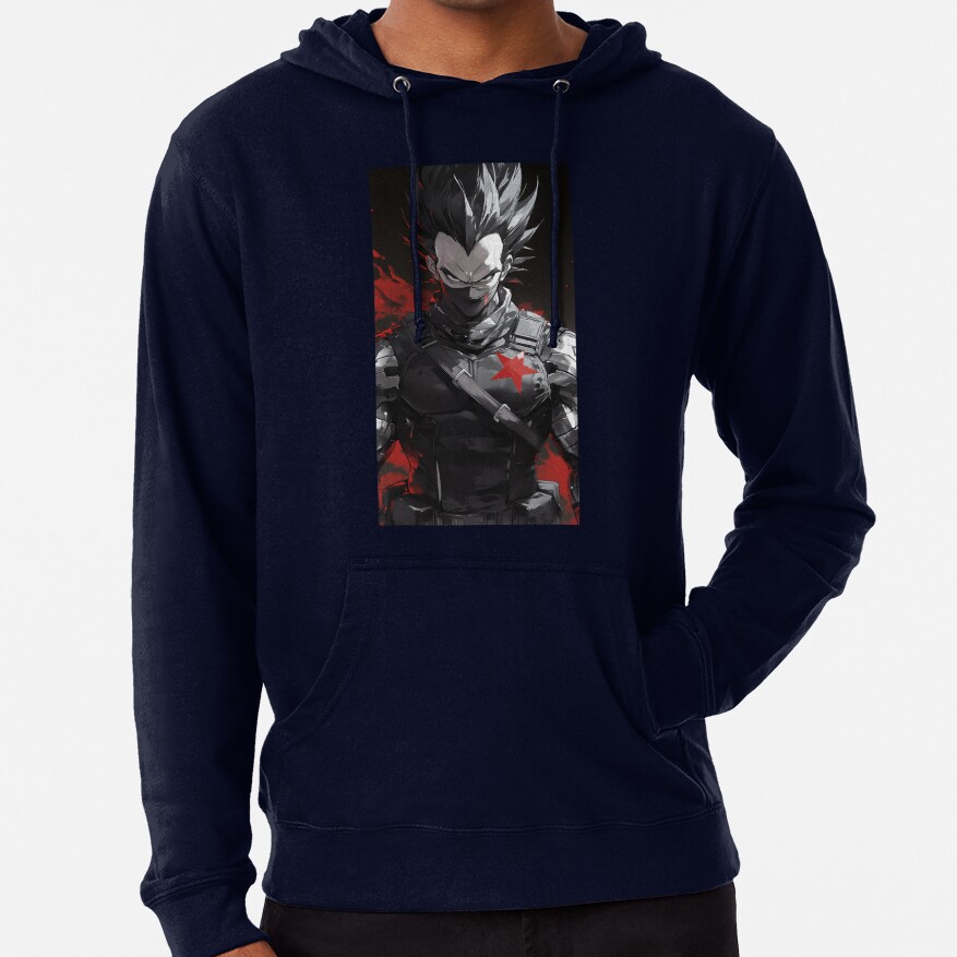 Vegeta The Winter Soldier Concept Hoodie - Image 6