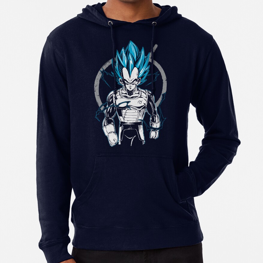 Super Saiyan Vegeta God T Shirt Hoodie - Image 6