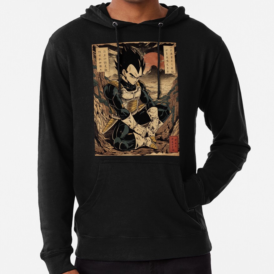 Traditional Saiyan Prince Hoodie - Image 2