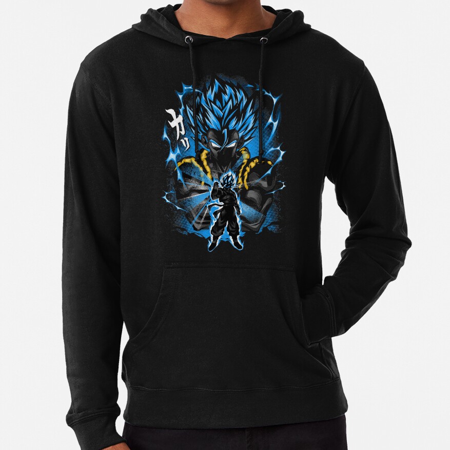 Gogeta Blue Portrait Hoodie
