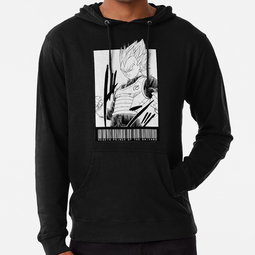 Vegeta Prince Of The Saiyans Code Hoodie - Image 2
