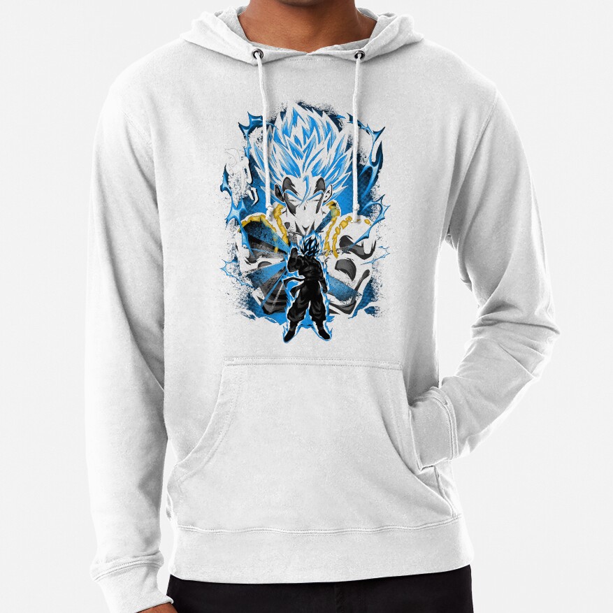 Gogeta Blue Portrait Hoodie - Image 2
