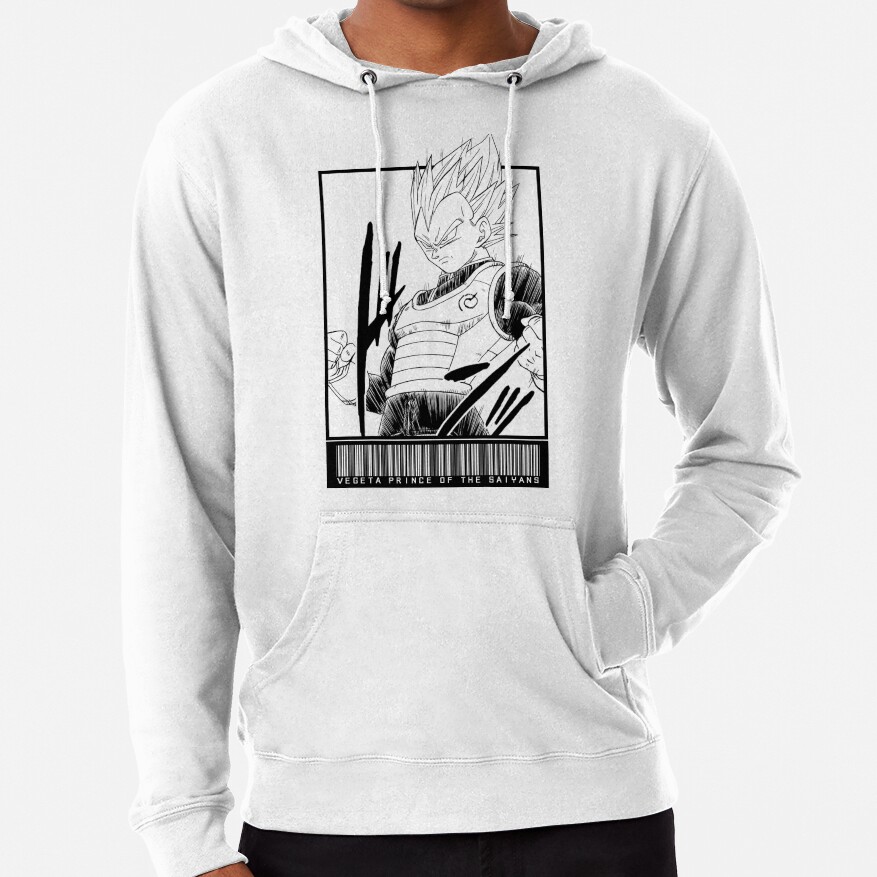 Vegeta Prince Of The Saiyans Code Hoodie