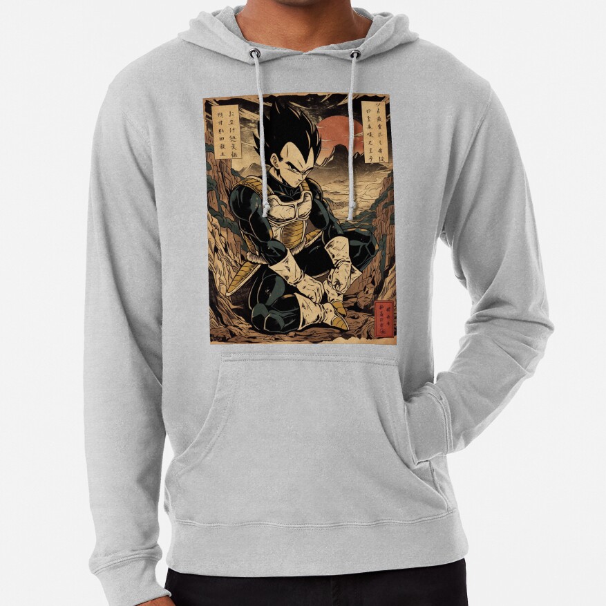 Traditional Saiyan Prince Hoodie - Image 5