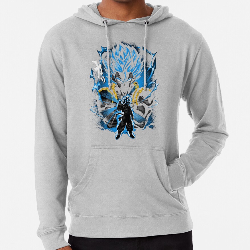 Gogeta Blue Portrait Hoodie - Image 5