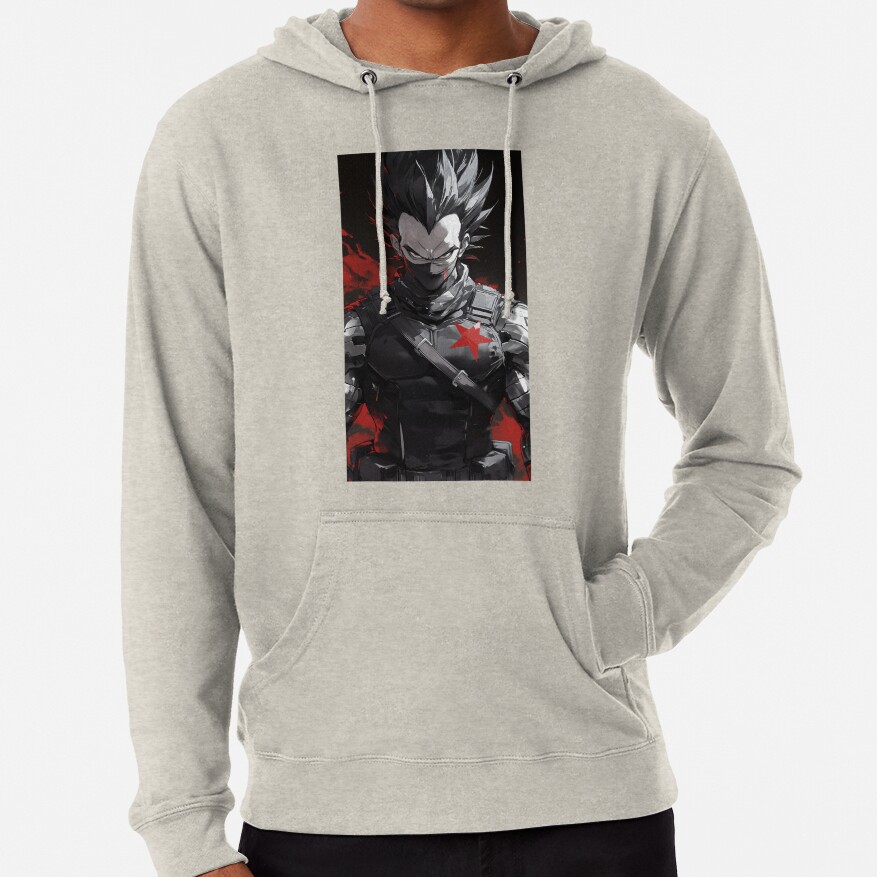 Vegeta The Winter Soldier Concept Hoodie - Image 4