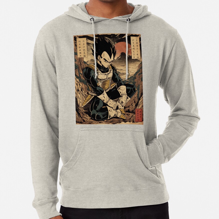 Traditional Saiyan Prince Hoodie - Image 4
