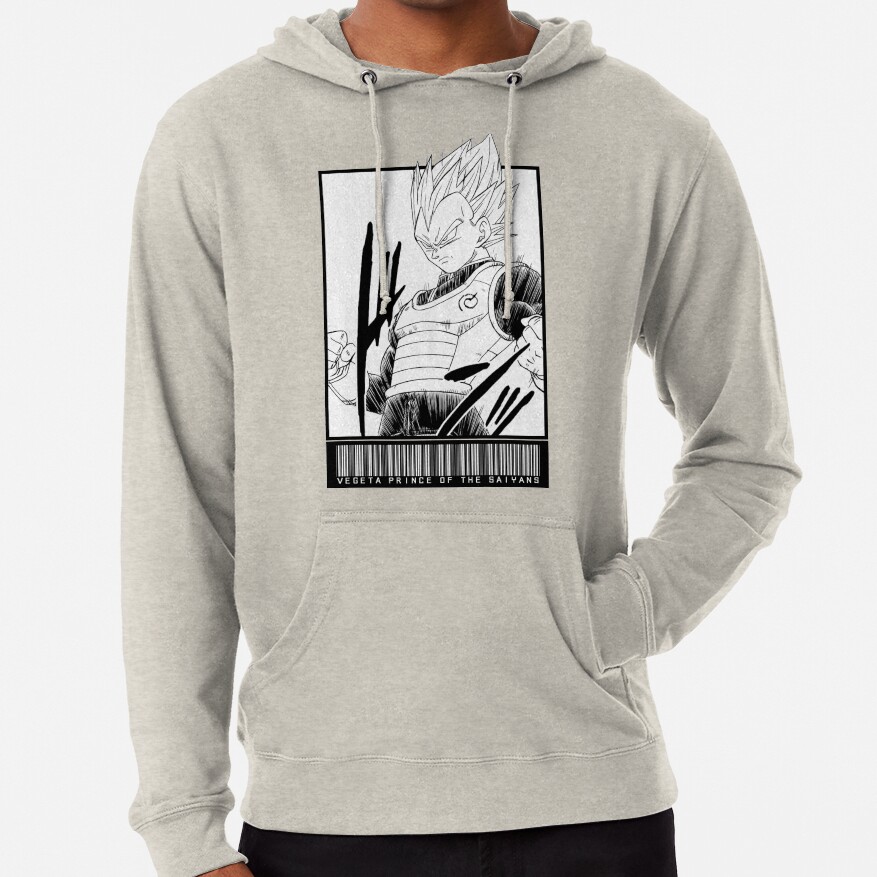 Vegeta Prince Of The Saiyans Code Hoodie - Image 4