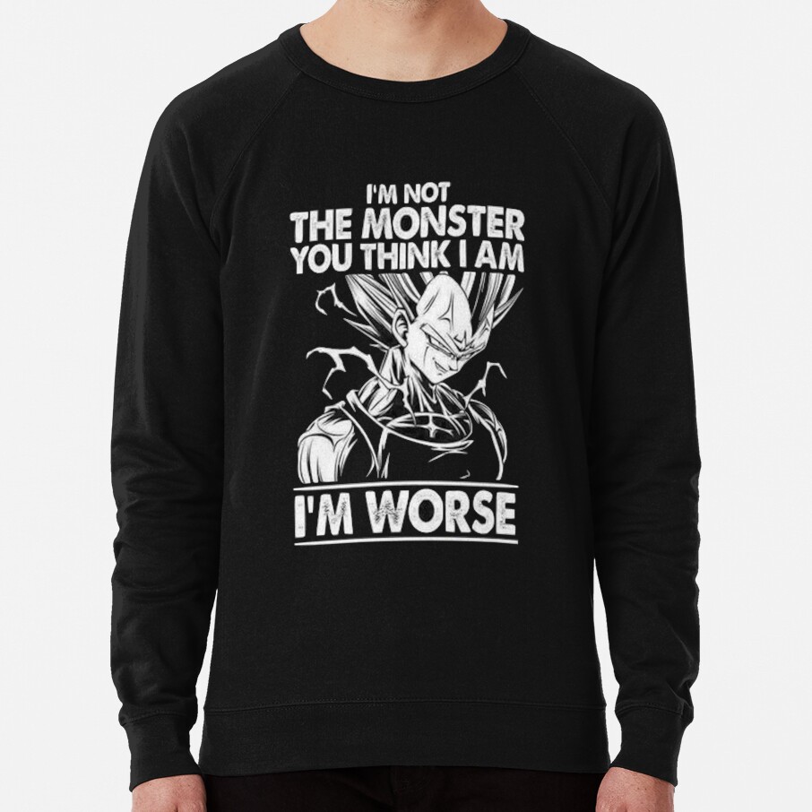 Vegeta S Quote Sweatshirt