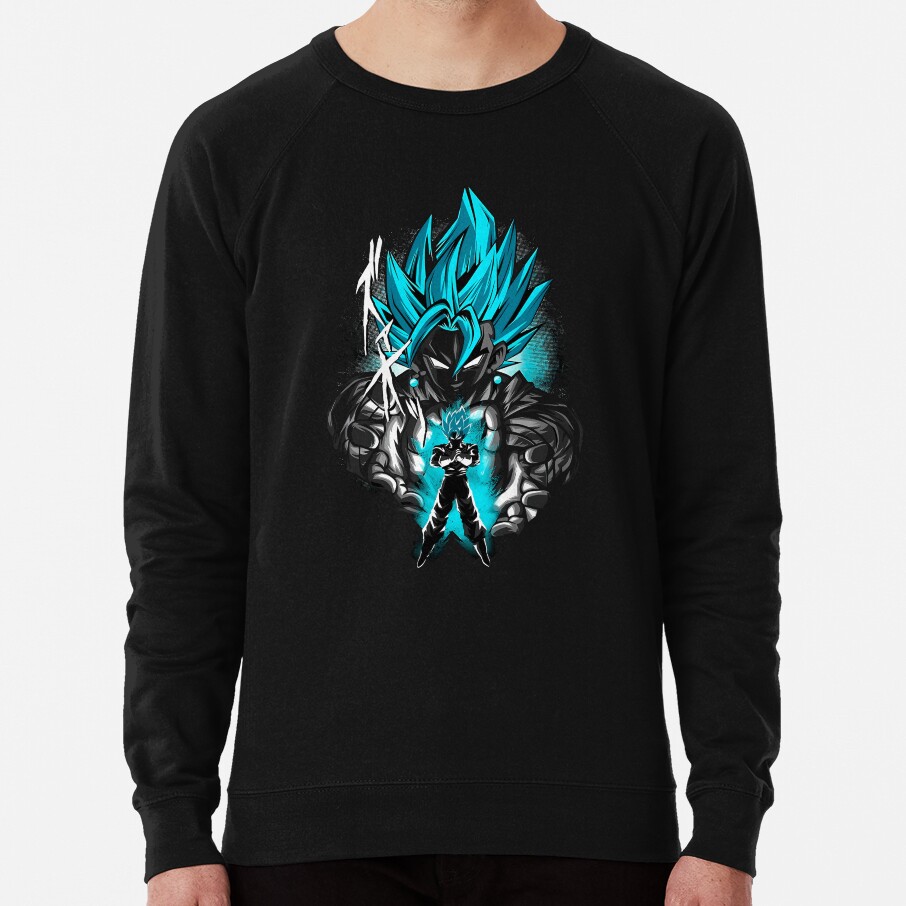Blue Gokus Anime Sweatshirt