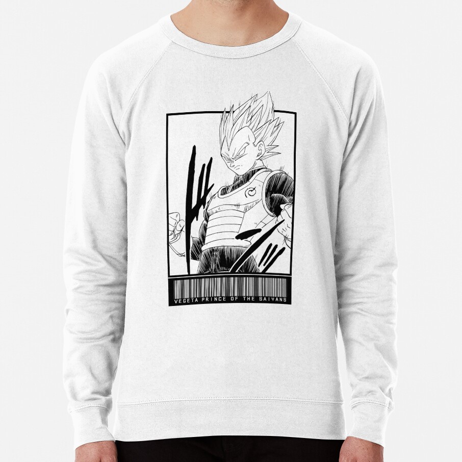 Vegeta Prince Of The Saiyans Code Sweatshirt