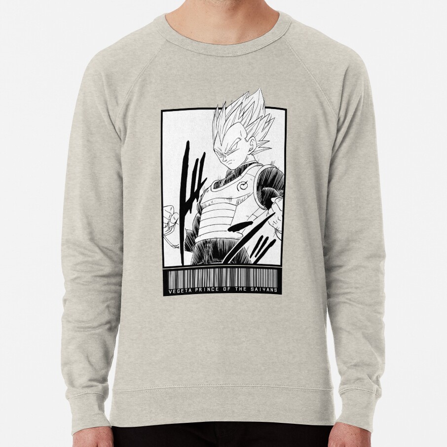Vegeta Prince Of The Saiyans Code Sweatshirt - Image 4