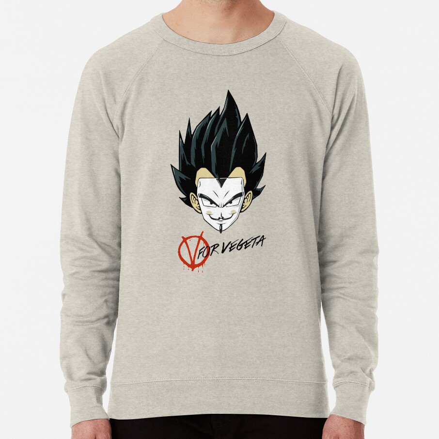 V For Vegeta Sweatshirt - Image 4