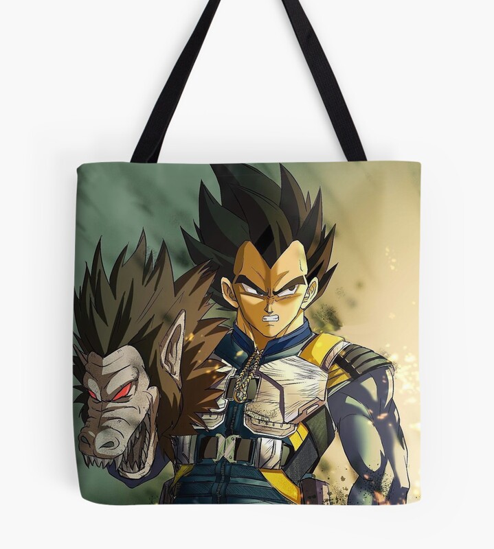 Vegeta Dbz Tote Bag