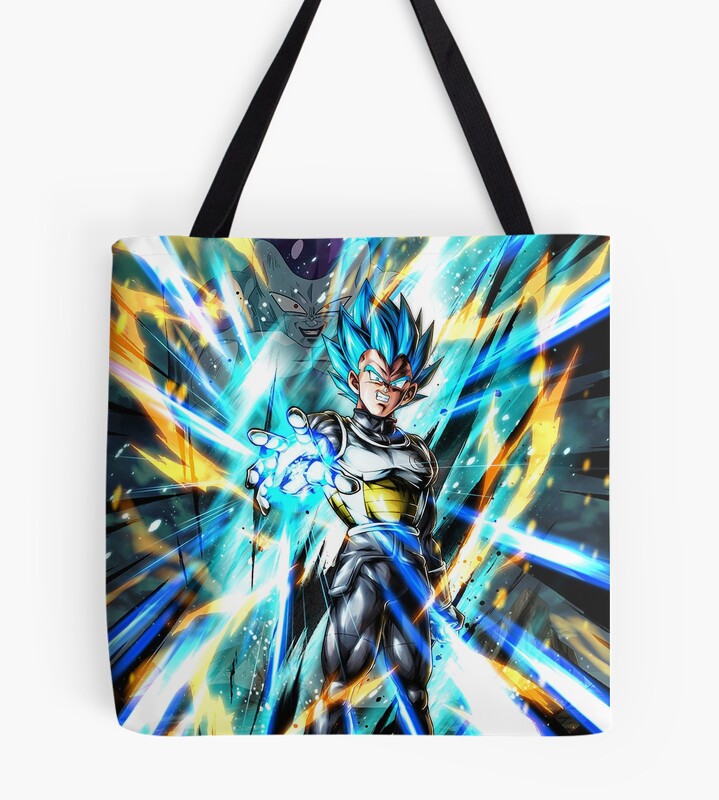 Vegeta Burst Out Strength Tote Bag