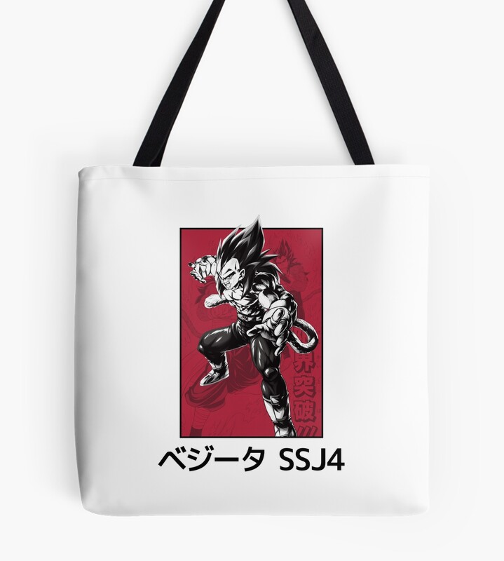 Ssj4 Vegeta X Simple Frame Tote Bag