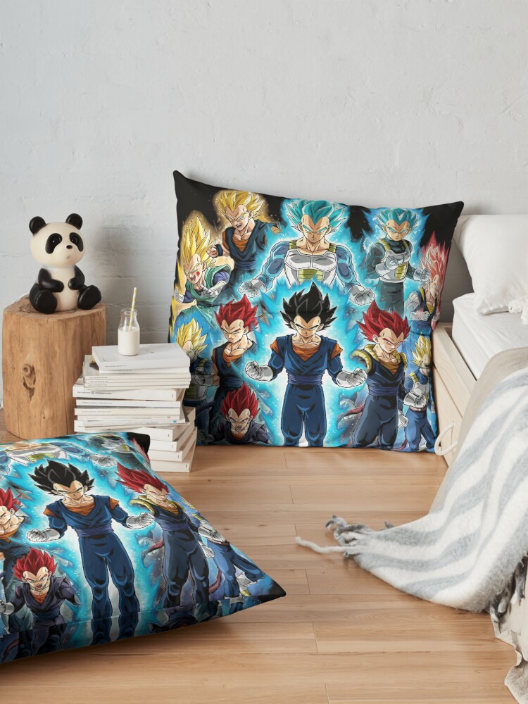 Vegeta Transformation Throw Pillow - Image 2