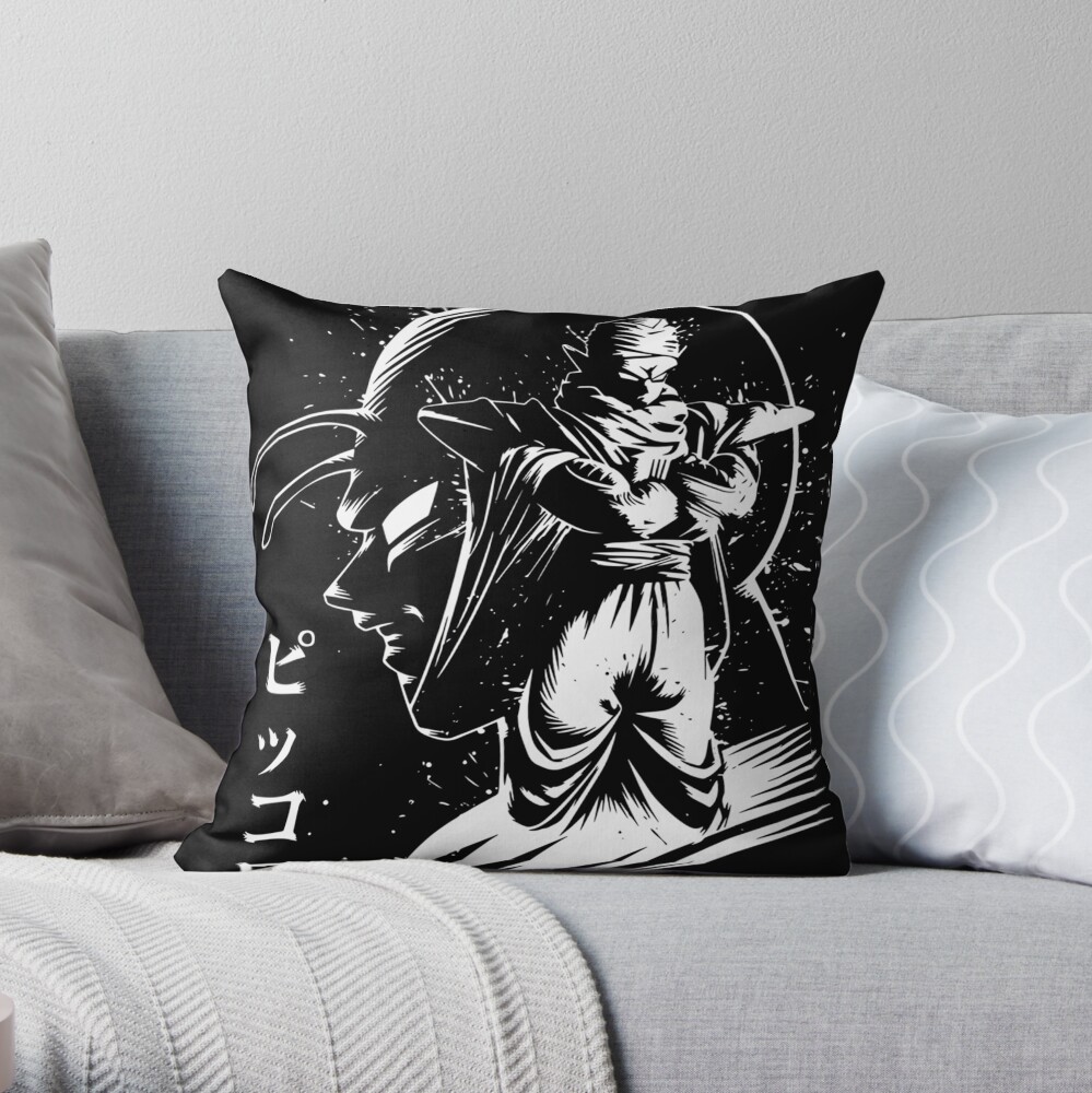 Dragon Ball Mangas Piccolos Throw Pillow