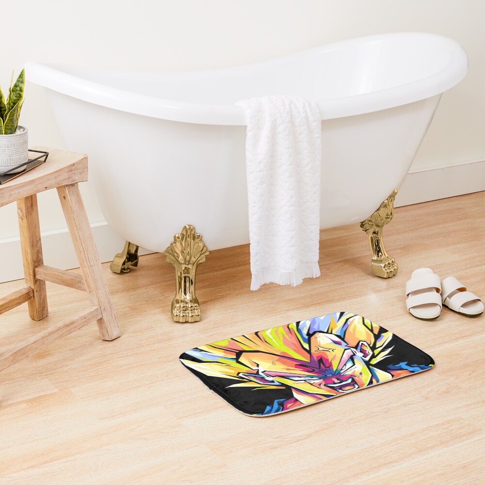 Vegeta Dragonball Bath Mat - Image 2