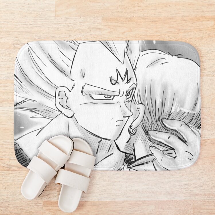 Majin Vegeta X Bulma Bath Mat - Image 3