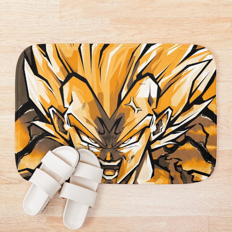 Vegeta Dragonball Bath Mat - Image 3