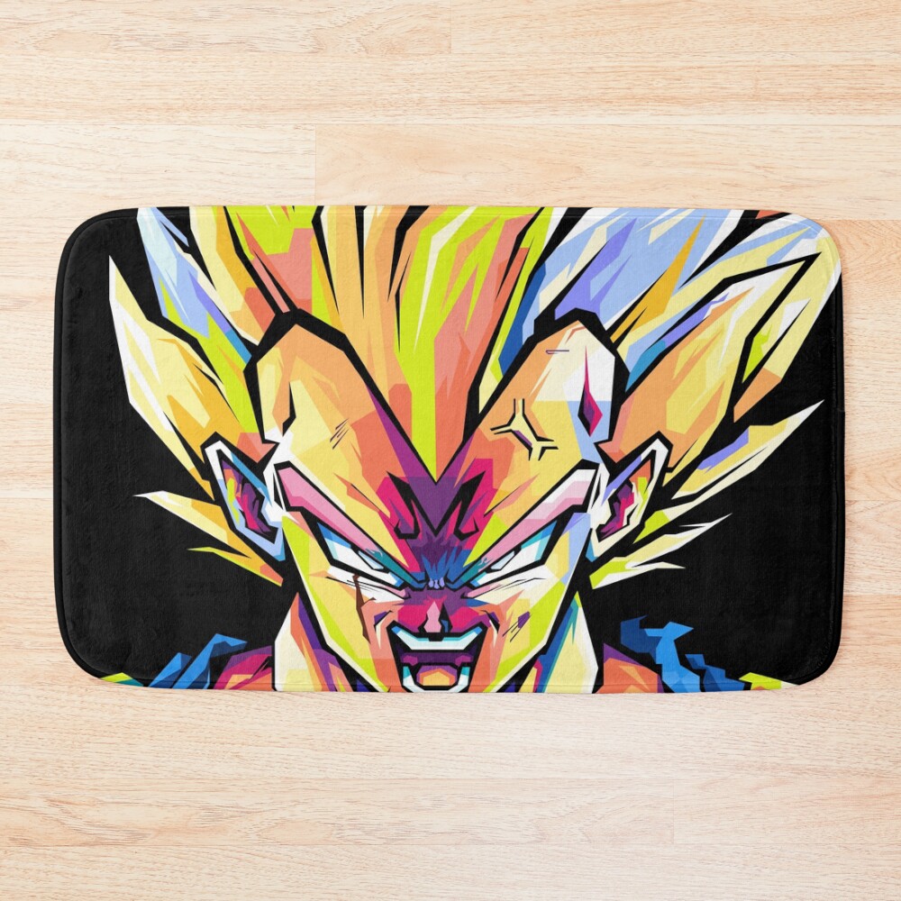 Vegeta Dragonball Bath Mat