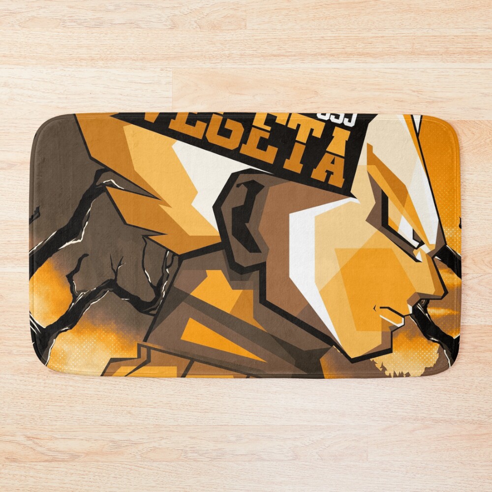 Vegeta Dragon Ball Bath Mat