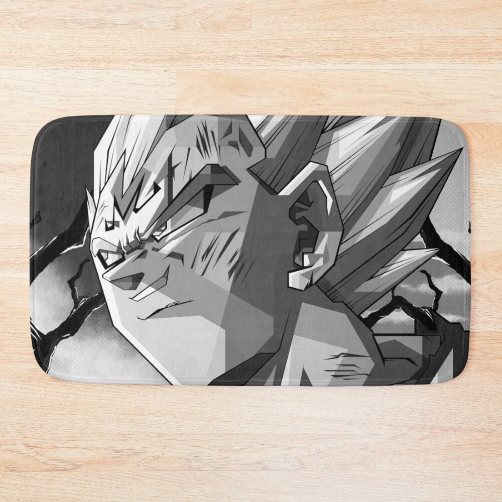 Vegeta Dragonball Bath Mat